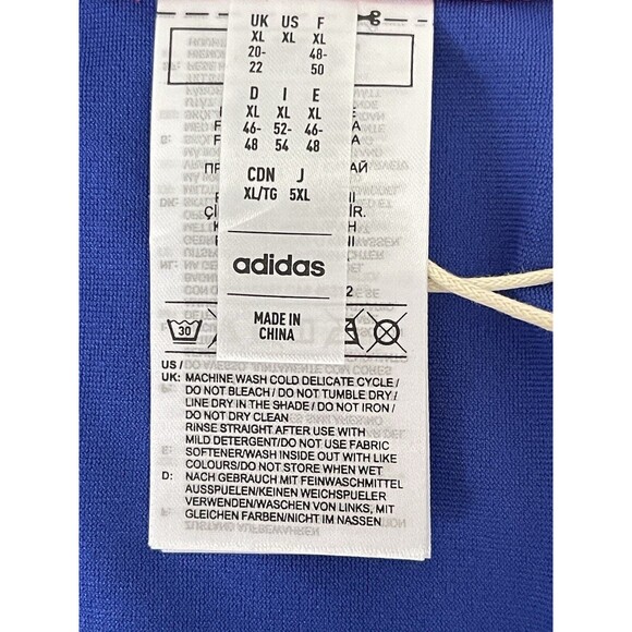 adidas High-Waist Bikini Bottom Swimwear Bright Red NWT Size XL - Picture 3 of 11